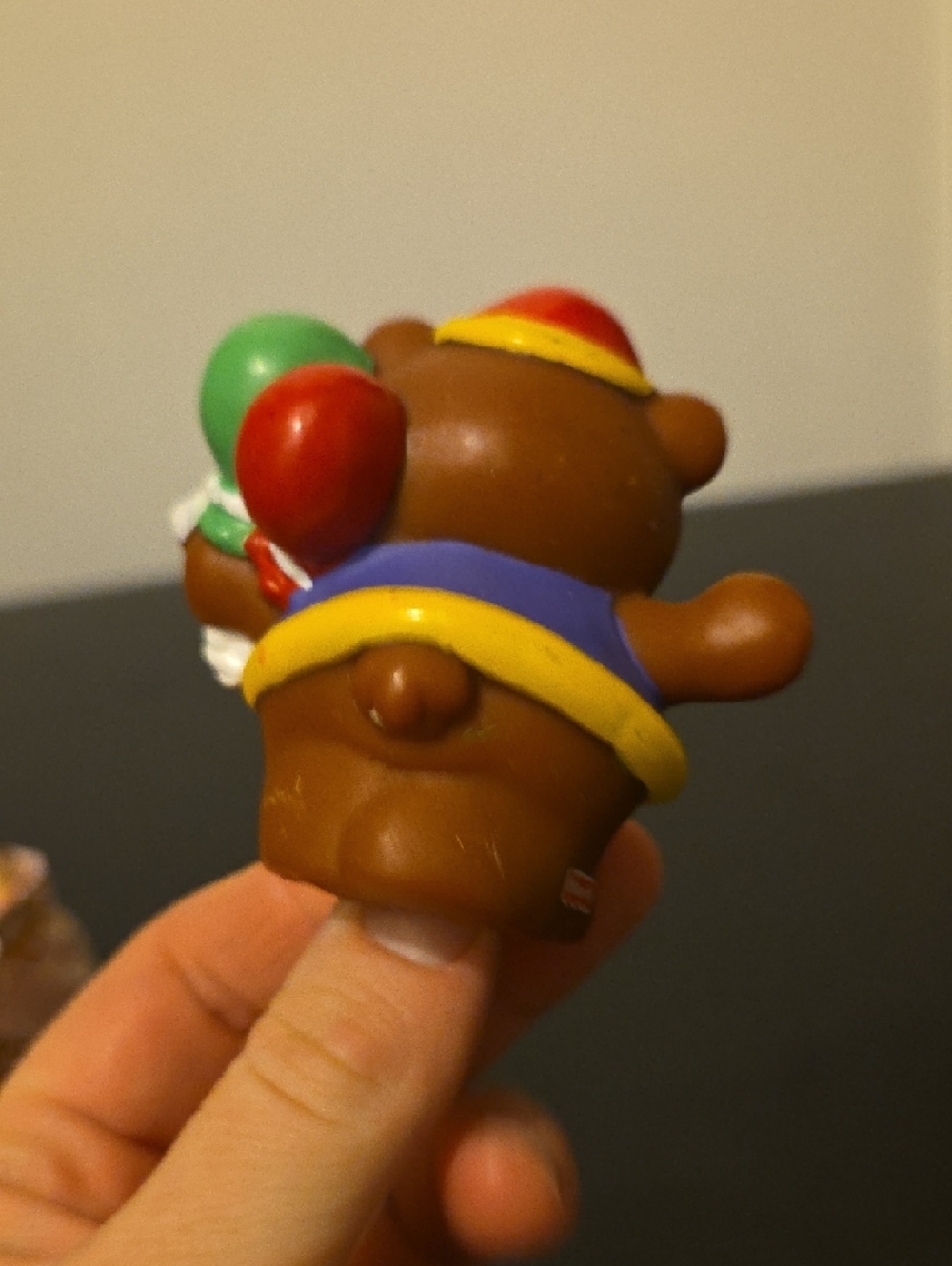 Little People Circus Brown Bear Holding Balloons - Picture 4 of 7